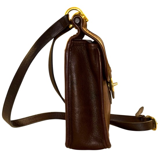 Vintage Coach Murphy 9930 | Made in USA | Mahogany Crossbody - Picture 2 of 16